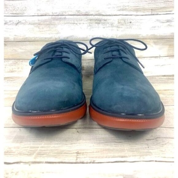 Johnston & Murphy‎ XC4 Waterproof Navy Blue Suede Oxfords Size 11M main image 9